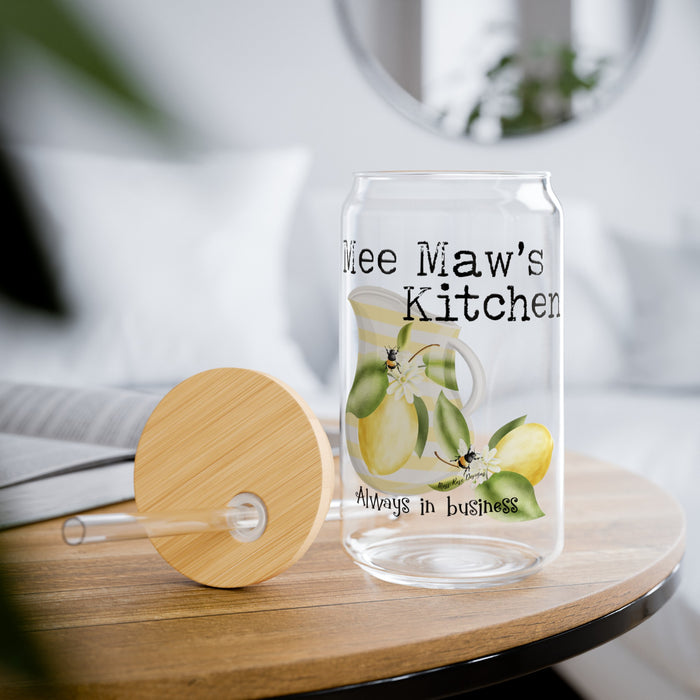 Mee Maw's Kitchen Always in Business 16oz Sipper Cup - Fun Grandma Gift