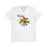 Texas Sunflower Unisex Jersey Short Sleeve V-Neck Tee