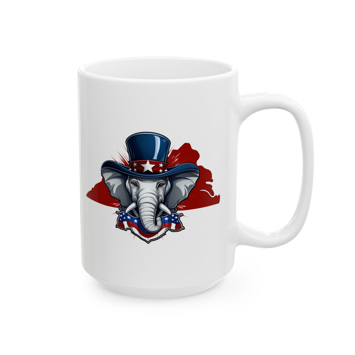 Virginia GOP Elephant Republican Coffee Mug (11oz, 15oz)