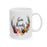 Give Thanks Ceramic Coffee Mug - Choice of 11 or 15 Ounce