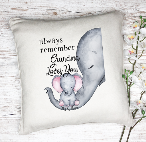 Always Remember Grandma Loves You Pillow