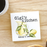 Gigi's Kitchen Always in Business Bubble Bees and Lemons Lemonade 3x3 inch Ceramic Magnet - Fun Kitchen Decor