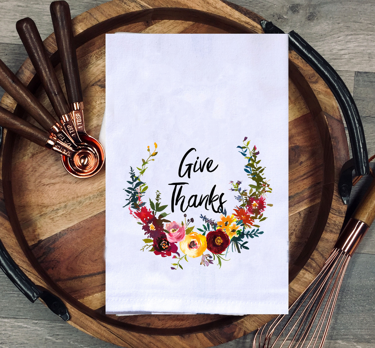 Give Thanks Kitchen Towel