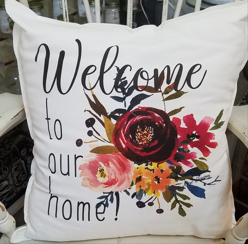 Welcome To Our Home Pillow